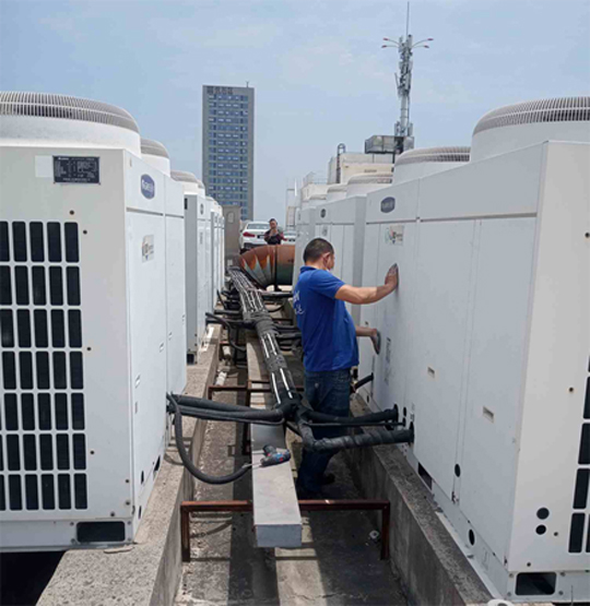 格尔木中央空调制热和不制冷系统维修方法